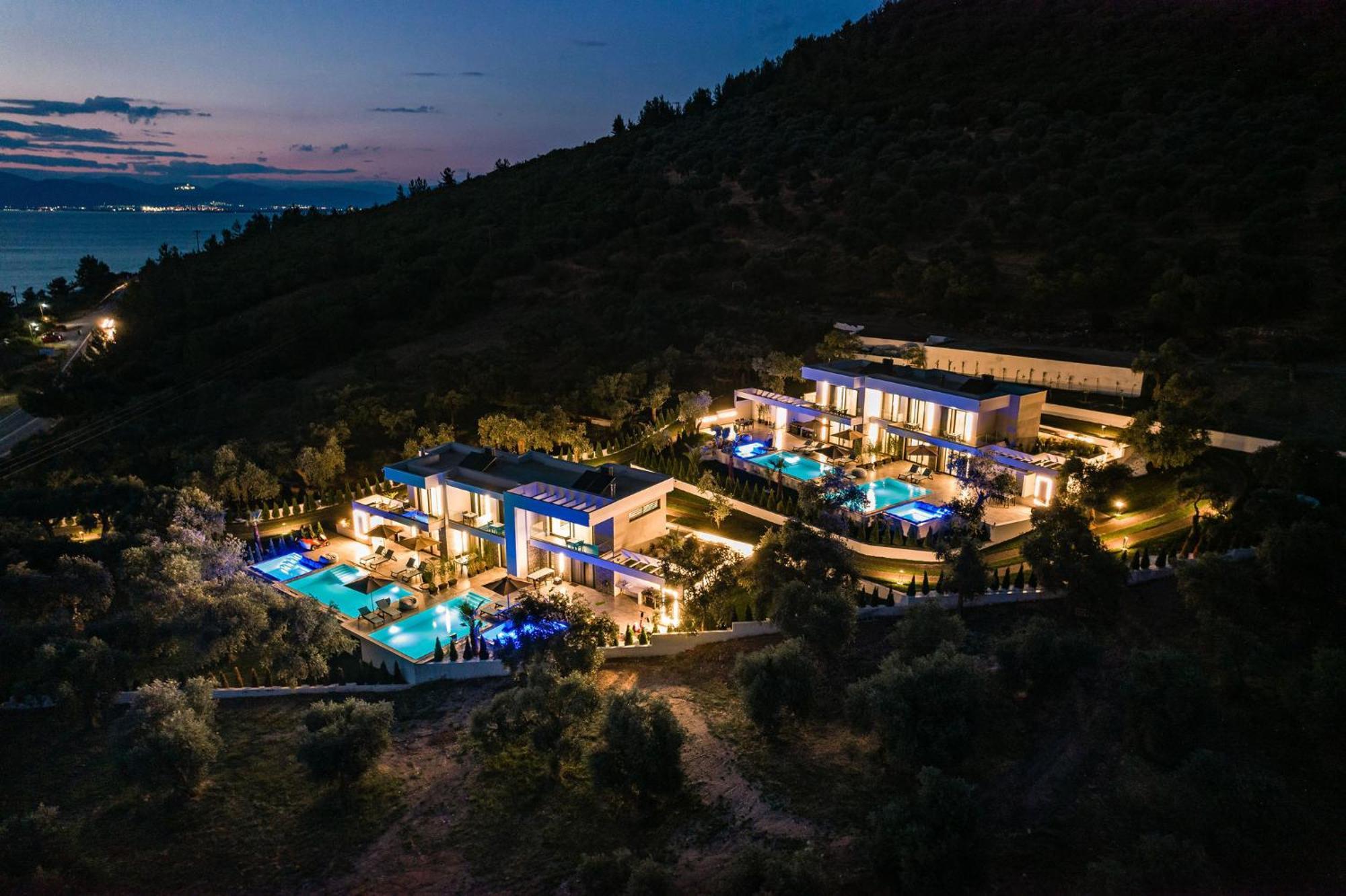 Nooa Villas Skala Rachoni  Buitenkant foto