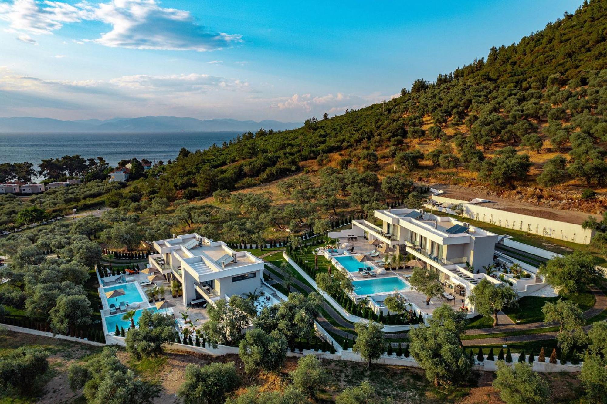 Nooa Villas Skala Rachoni  Buitenkant foto
