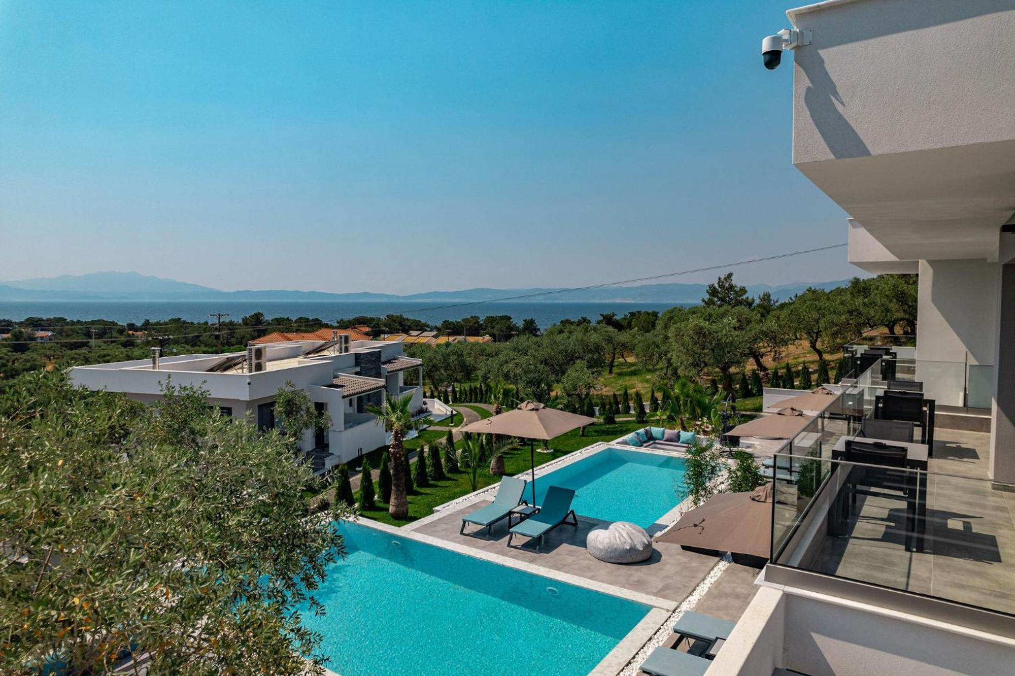 Nooa Villas Skala Rachoni  Buitenkant foto