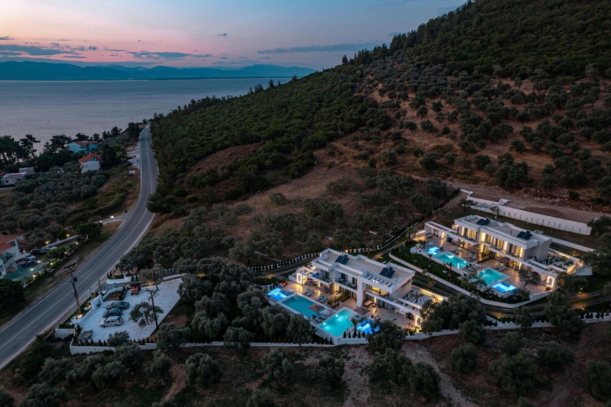 Nooa Villas Skala Rachoni  Buitenkant foto