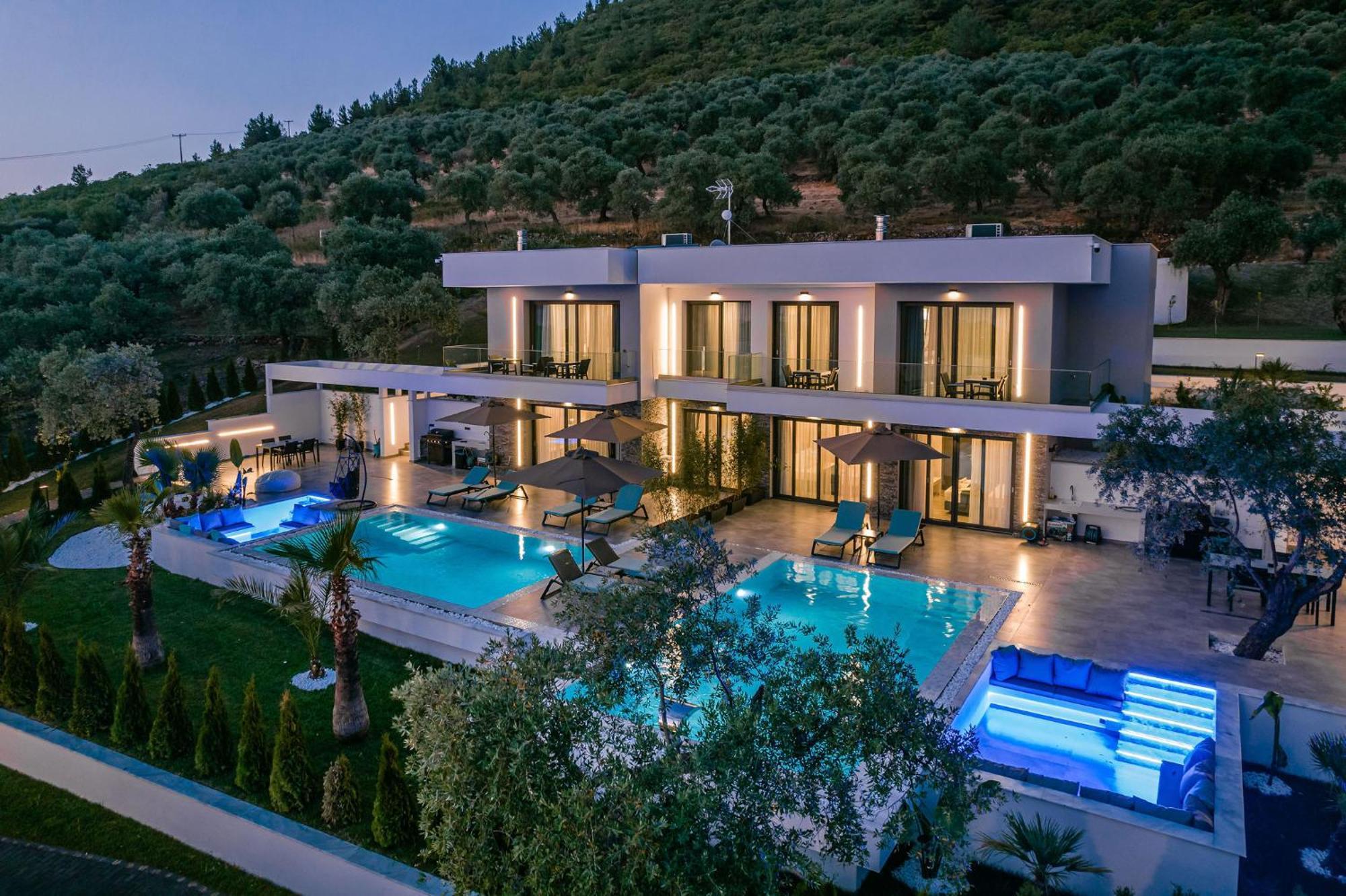Nooa Villas Skala Rachoni  Buitenkant foto