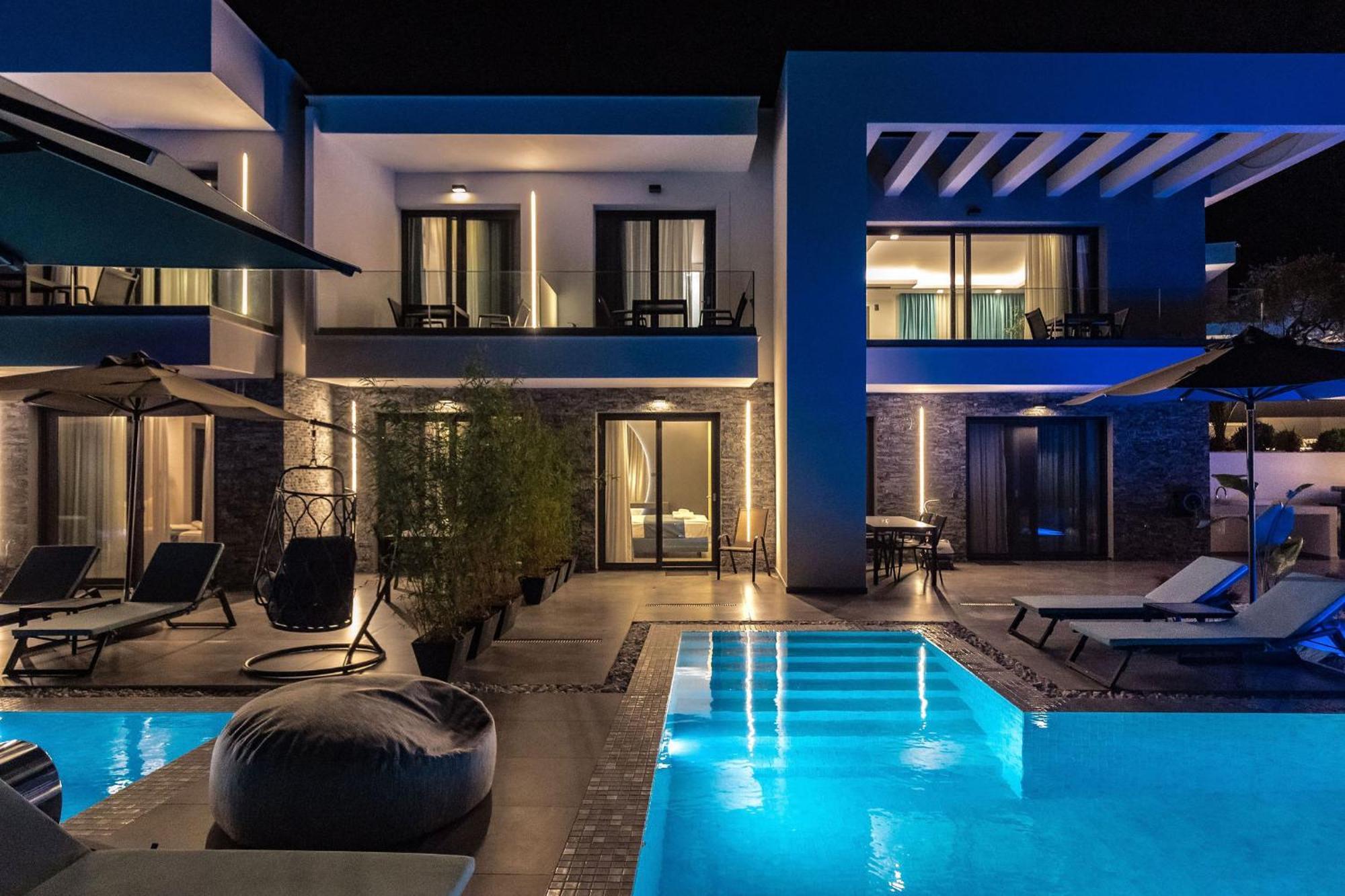 Nooa Villas Skala Rachoni  Buitenkant foto